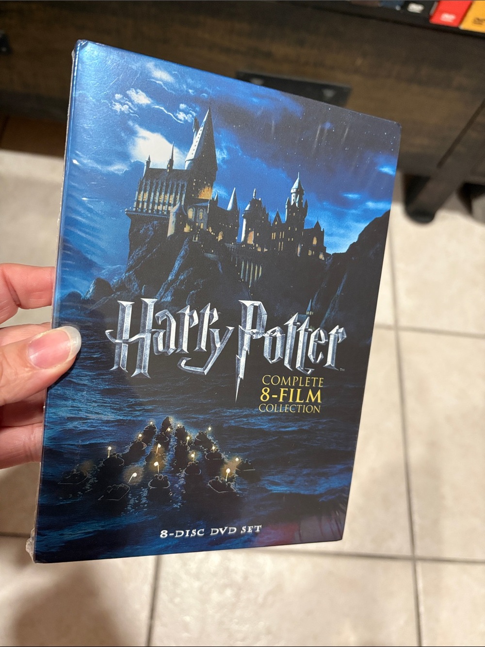 Harry Potter Complete 8-Film Collection DVD - Navy Blue Artwork
